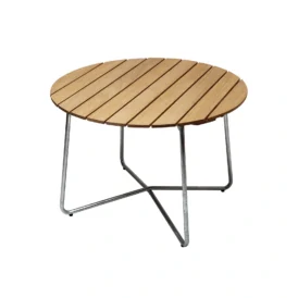 9A bord oljad ek / varmförzinkat Ø100 cm