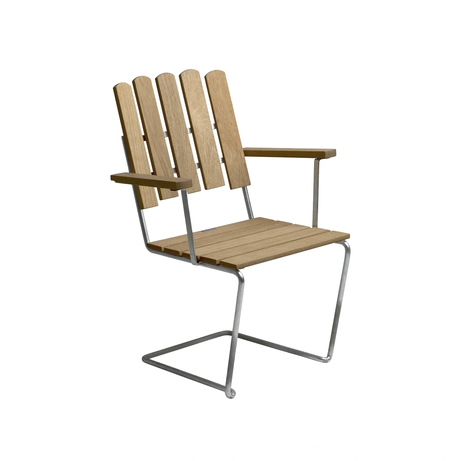 A2 fåtölj oljad ek/varmförzinkat