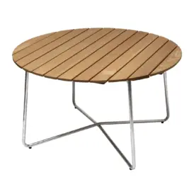 9A bord oljad ek/varmförzinkat Ø120 cm