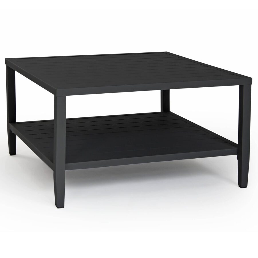 Brafab Chelles soffbord matt svart 90x90 cm