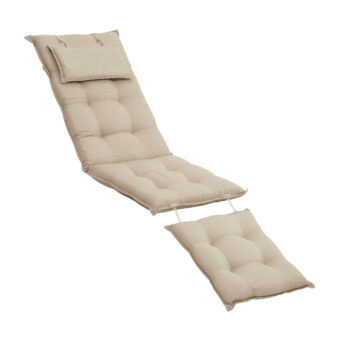 Florina däckstolsdyna beige dralon