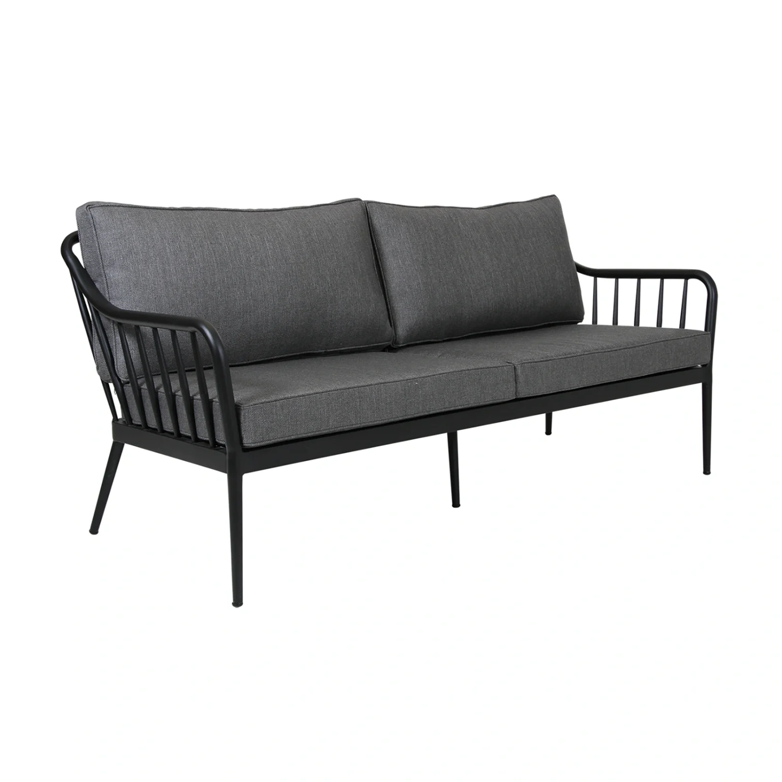 Coleville soffa svart/grå