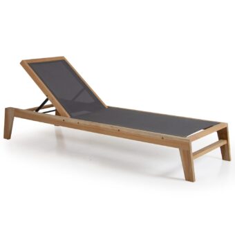 Elati vilsäng i teak från Brafab.