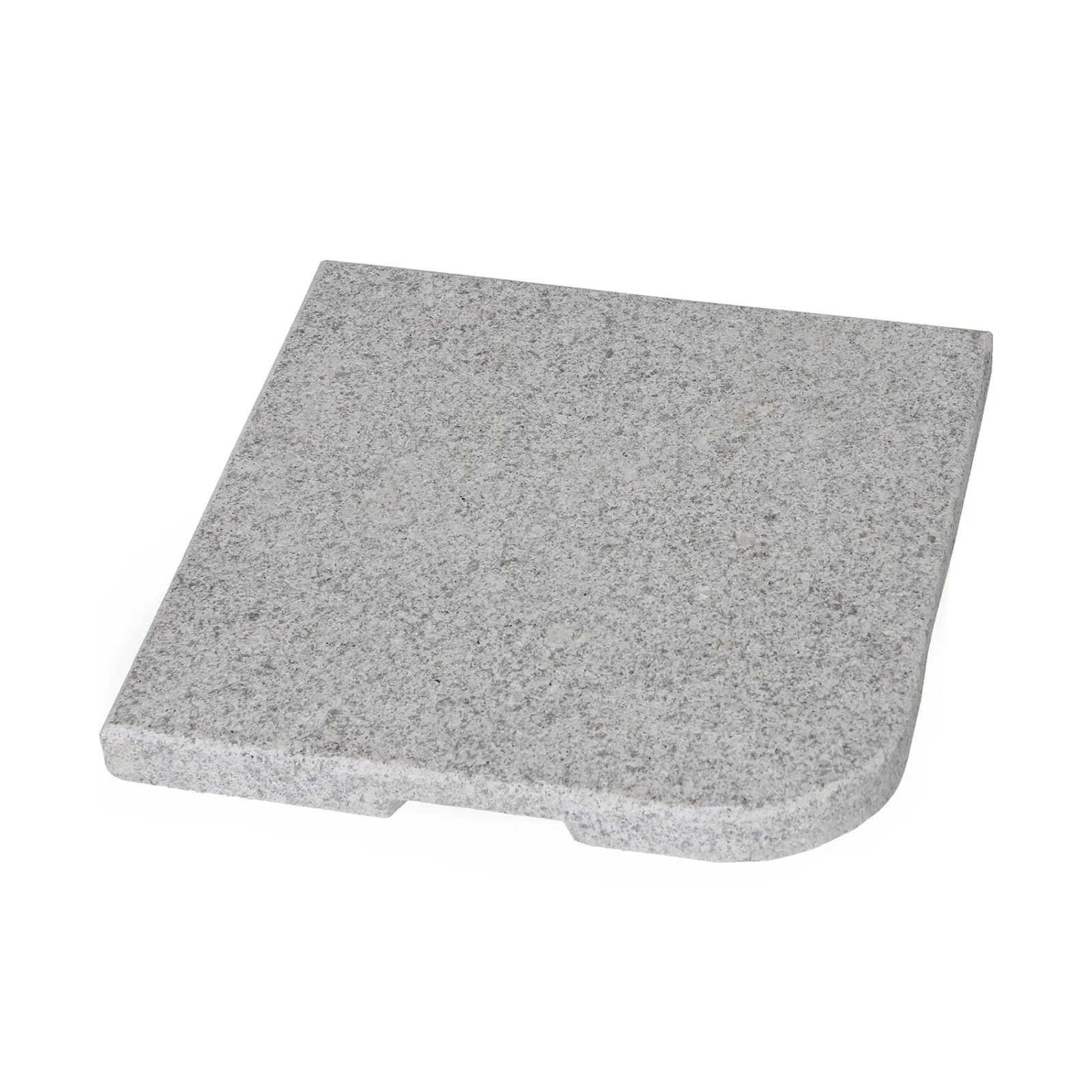 Abetone parasollfotsvikt 25 kg grå granit