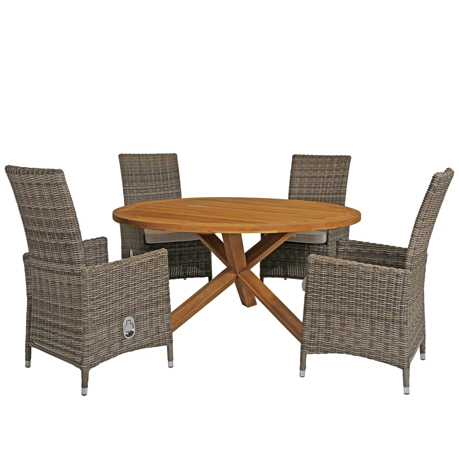 Ninja/Eios matgrupp med positionsstolar