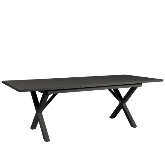 Hillmond förlängningsbord svart 160-220x100 cm