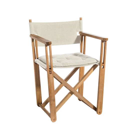 Kryss matstol Sunbrella beige papyrus