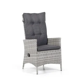 Georgia Lyx positionsstol pärlgrå/mörkgrå