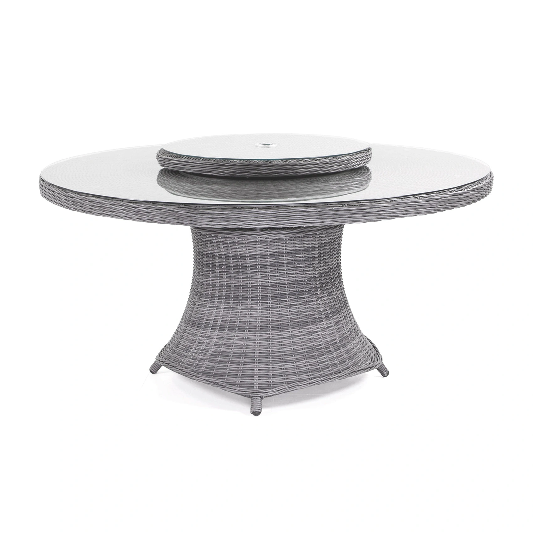 Product Image for Hastings matbord - pärlgrå/glas, Ø150 cm