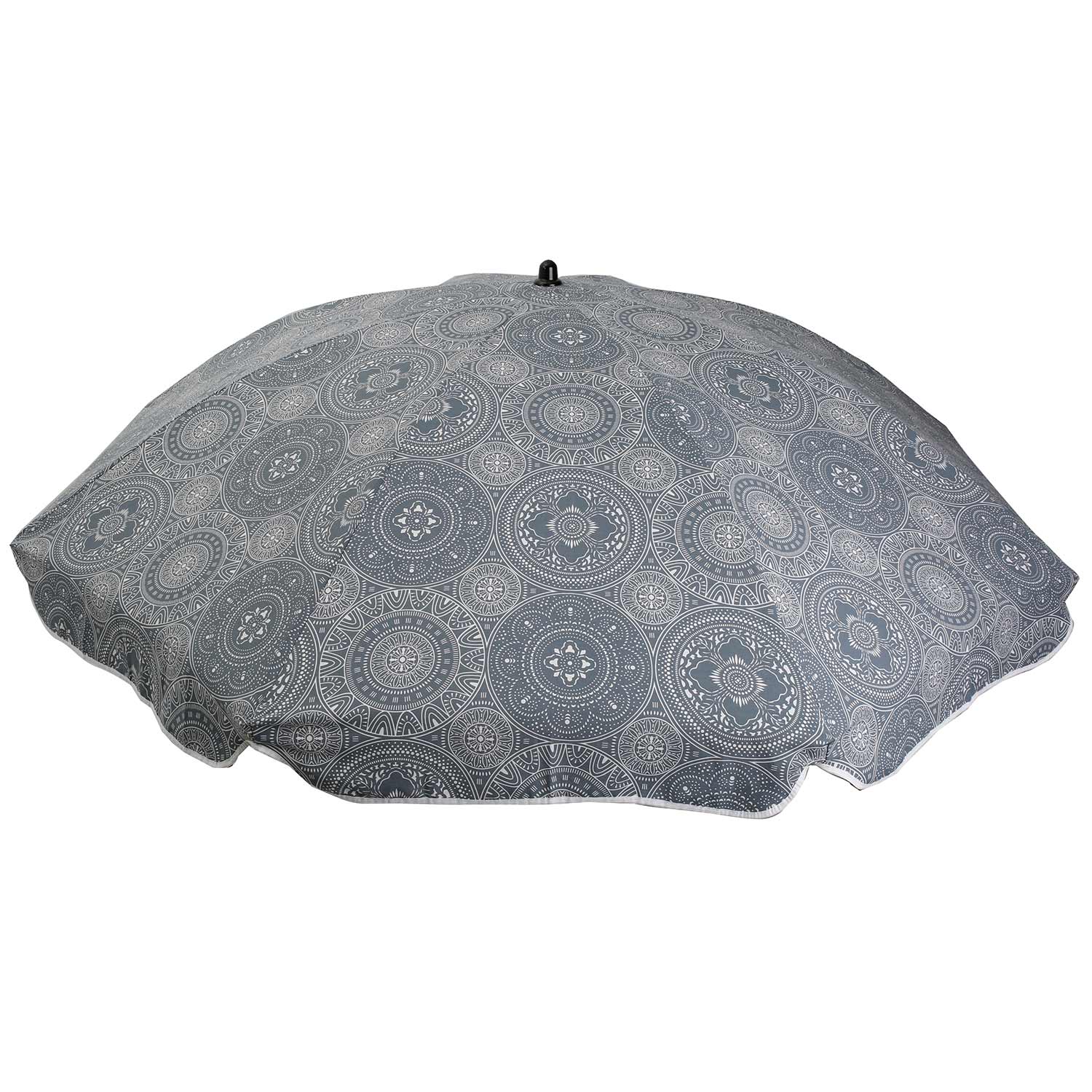 Parasoll från Fritab i Mandala grey bomull.
