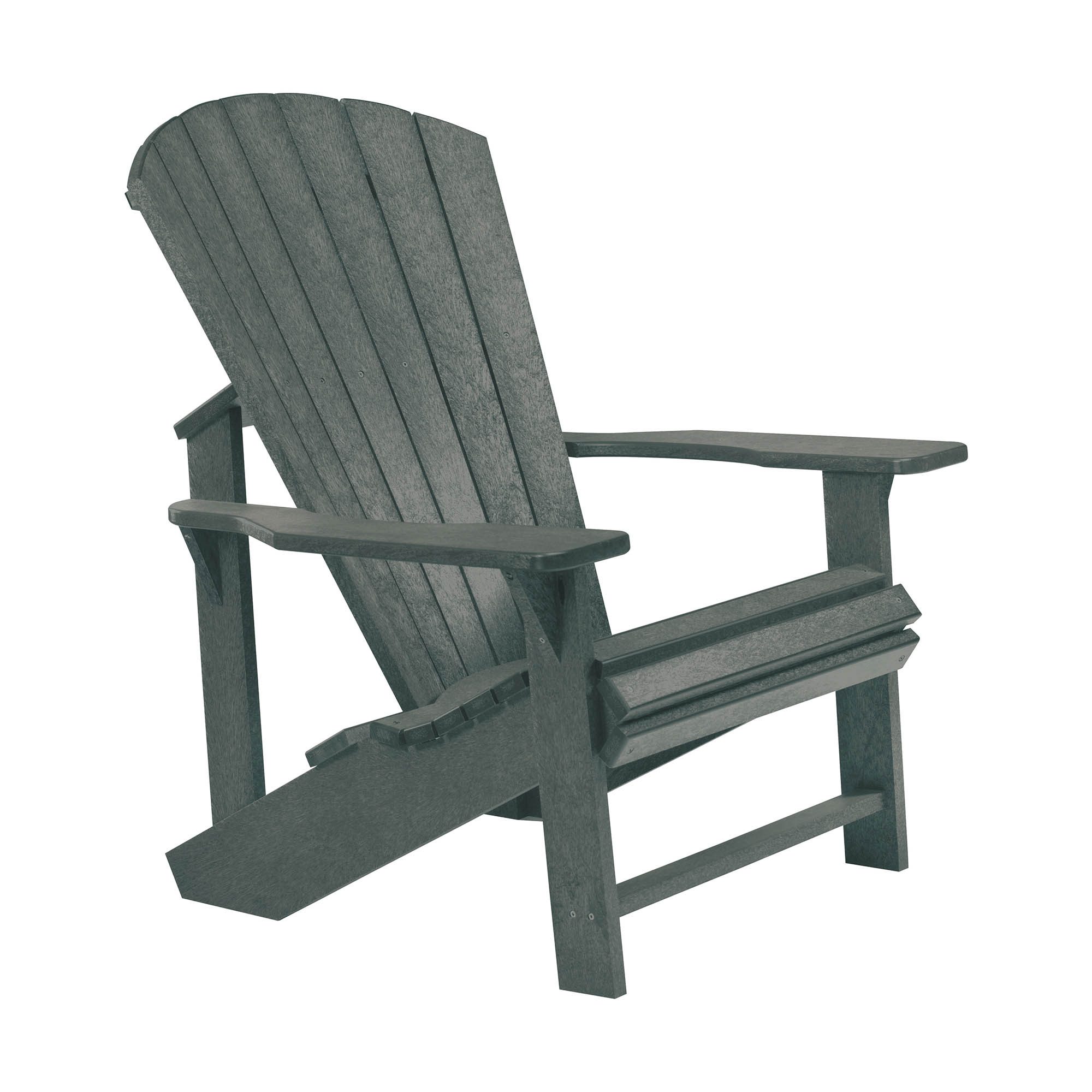 Eco adirondackstol i färgen slate grey.