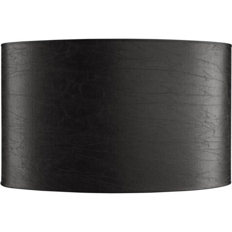 Oval lampskärm i svart från Artwood.