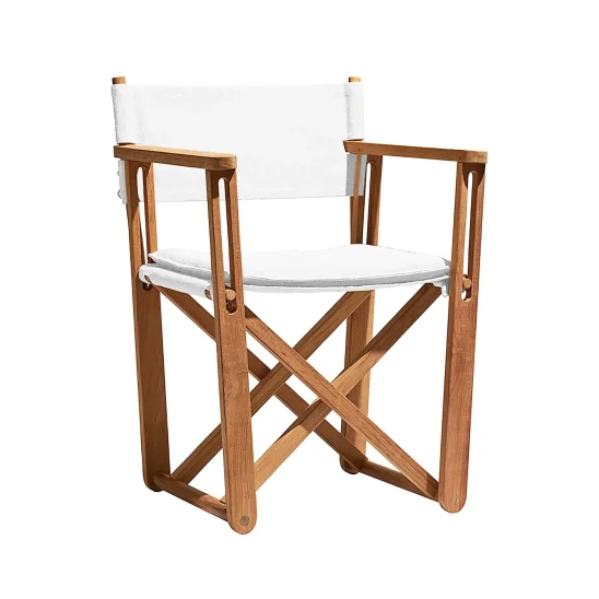 Kryss loungestol Agora vit