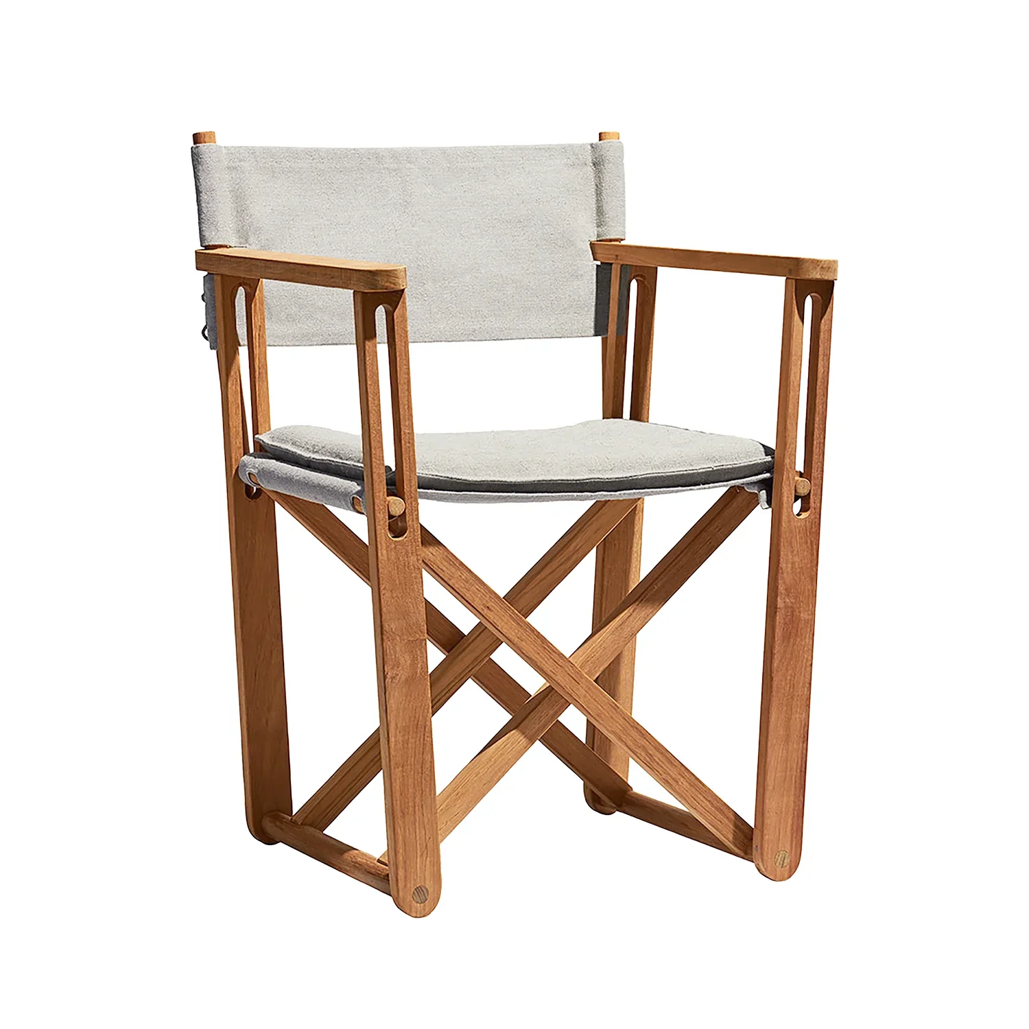 Kryss loungestol Sunbrella Ljusgrå ashe