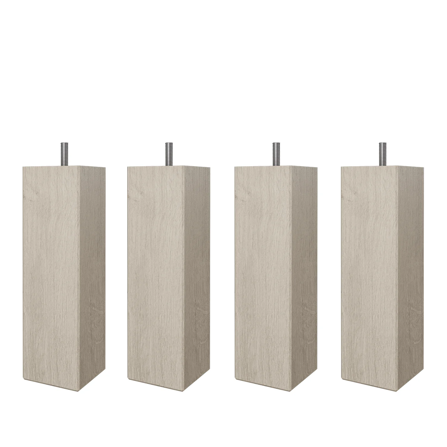 Product Image for Square sängben vitoljad ek