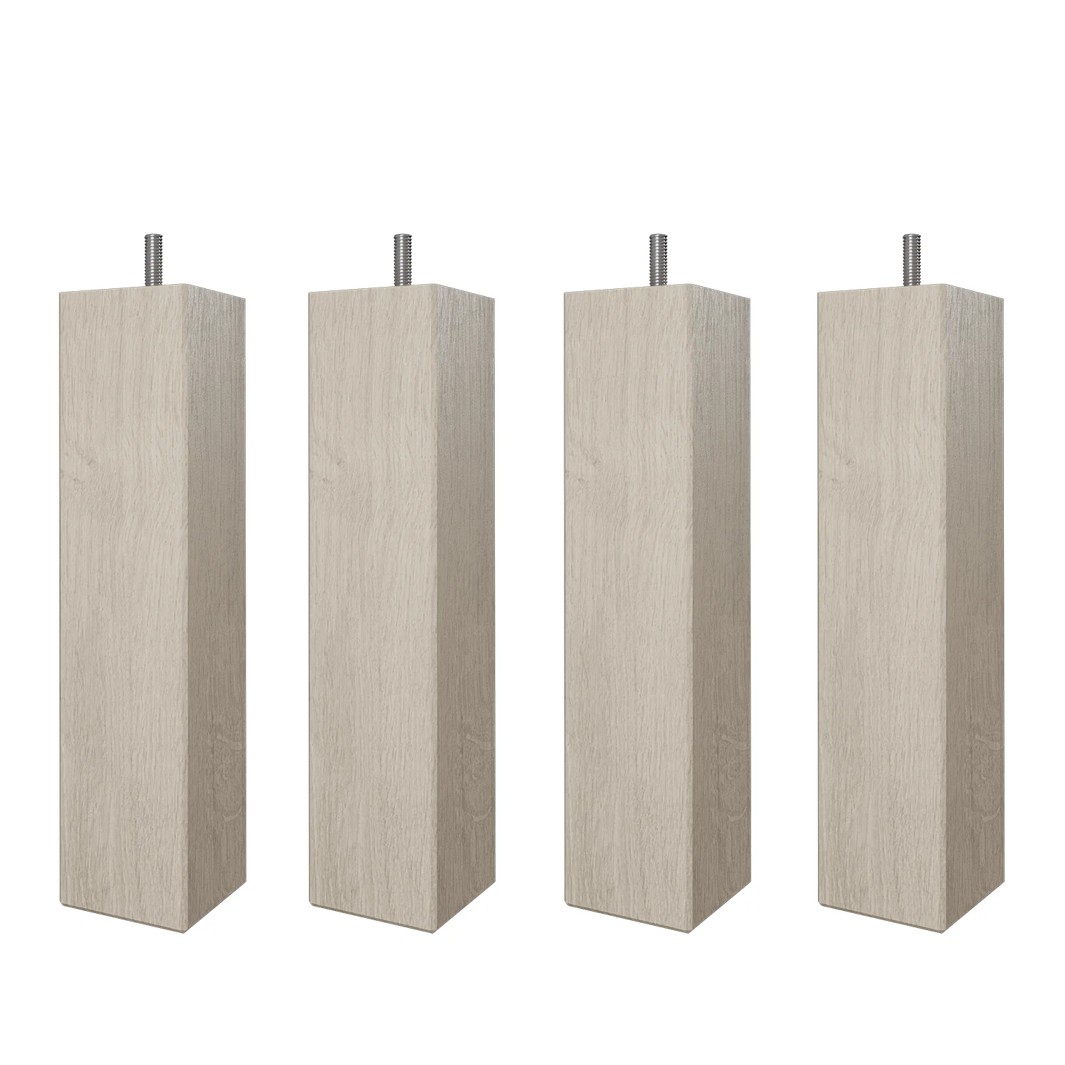 Product Image for Square sängben vitoljad ek