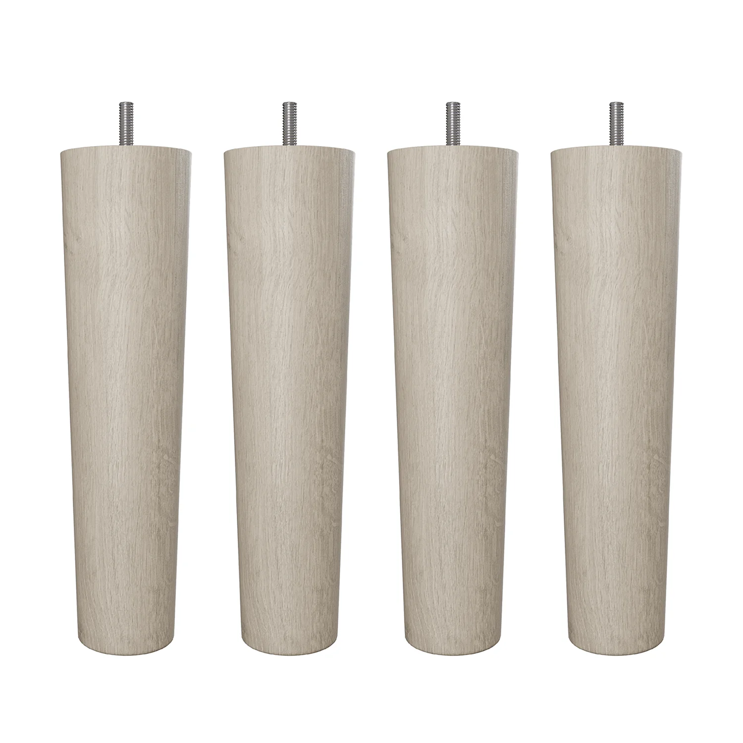 Product Image for Round sängben vitlaserad ek