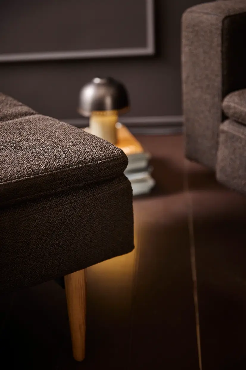 Dublexo Styletto bäddsoffa med armstöd