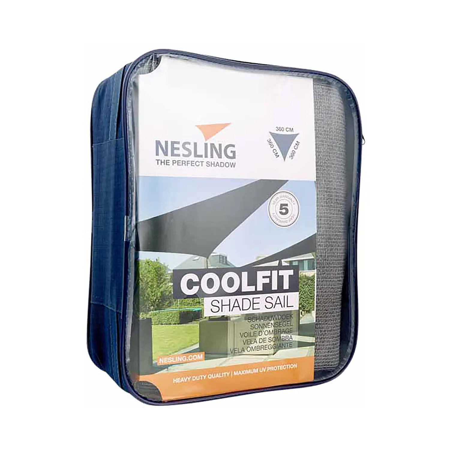 Coolfit® solsegel 360x360x360 cm