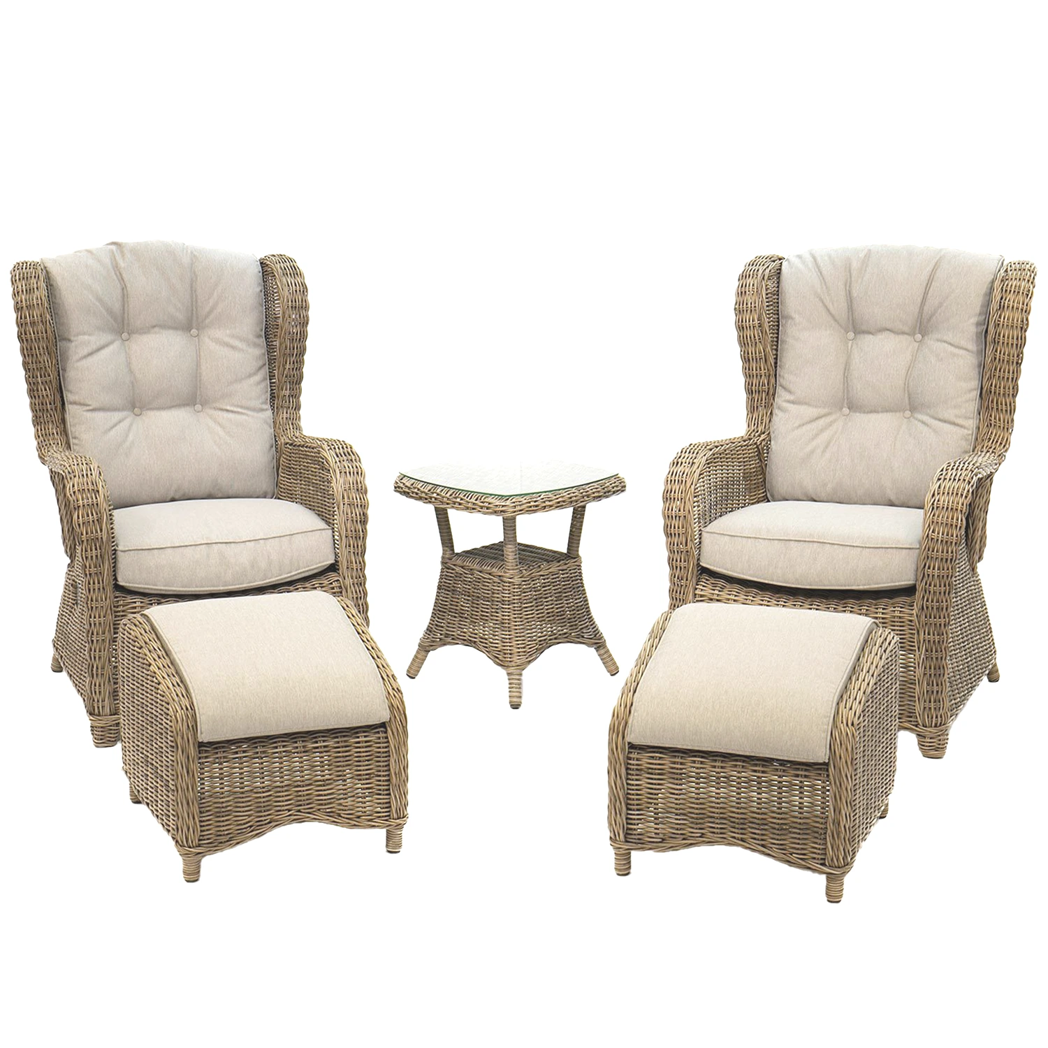 Product Image for Cobra fåtöljgrupp ställbar natur/sand