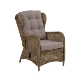 Rosita ställbar fåtölj natur/beige