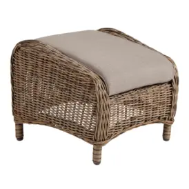 Rosita fotpall natur/beige