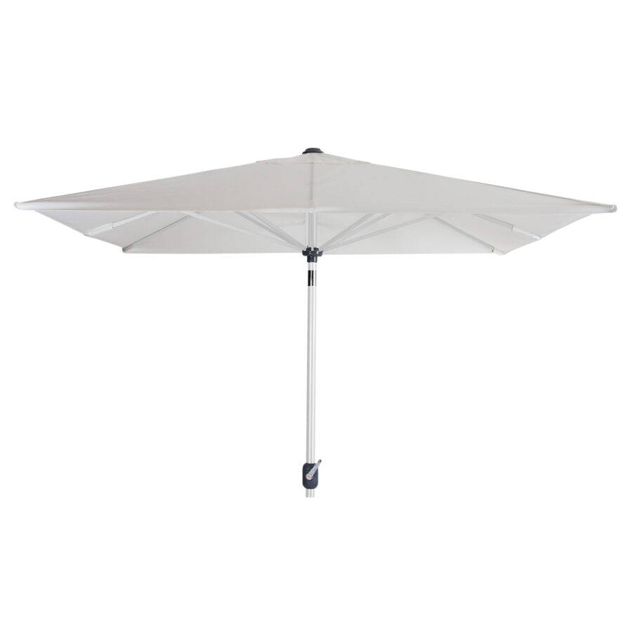 Brafab Andria parasoll vit/vit 250x250 cm
