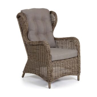 Rosita fåtölj i brunt från Brafab.