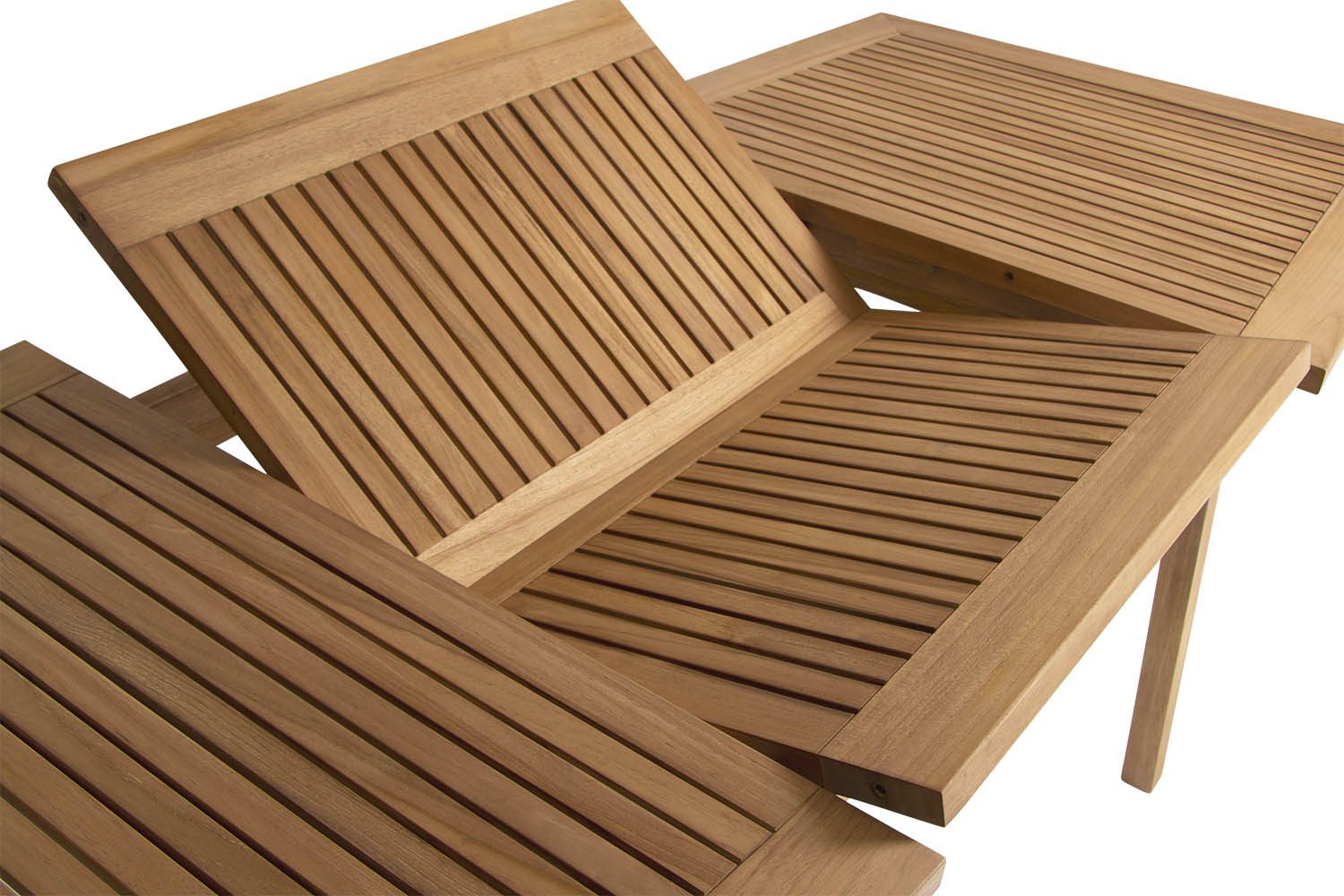 Volos förlängningsbord teak 132/180x80 cm