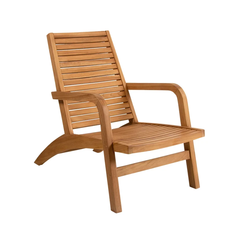 Volos relaxfåtölj teak