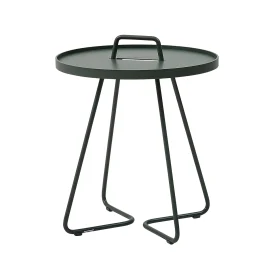 On-the-move bord liten, mörkgrön