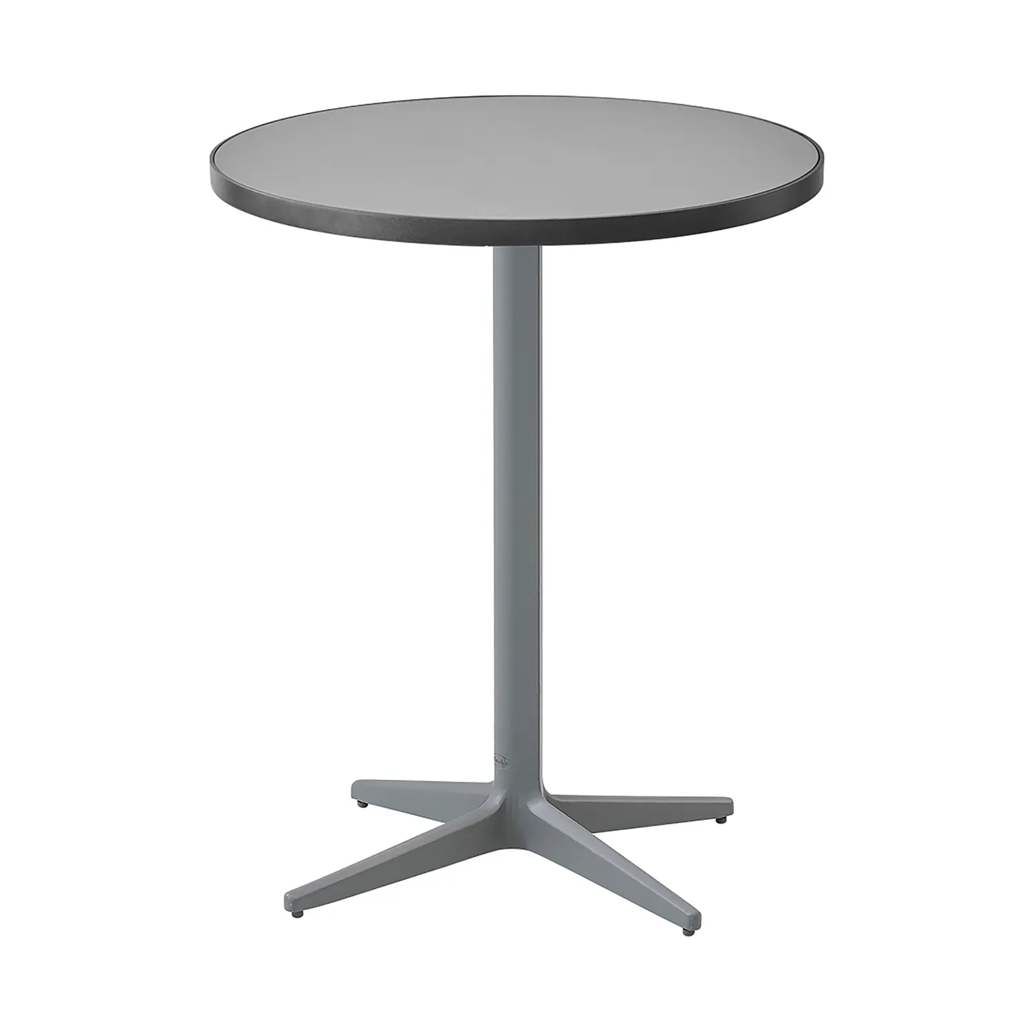 Drop cafébord aluminium/keramik Ø60 cm