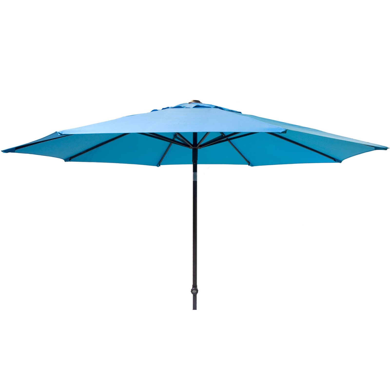 Solar Line parasoll grå/blå Ø300 cm