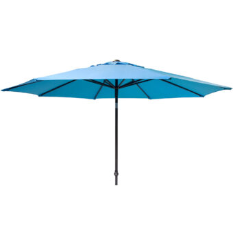 Solar Line parasoll grå/blå Ø300 cm