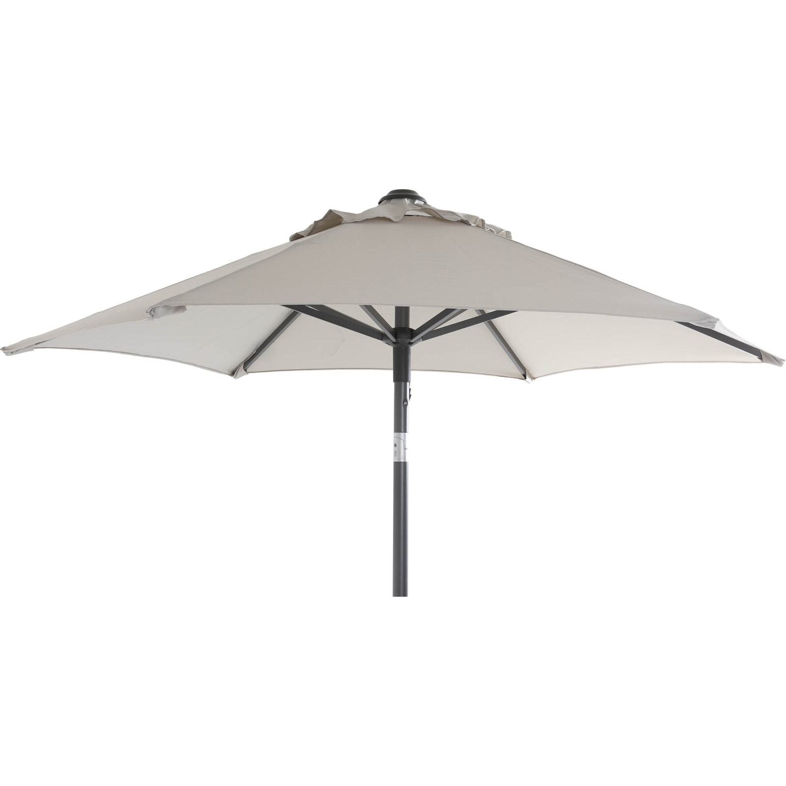Solar Line parasoll grå/ljusgrå Ø200 cm