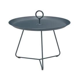 Eyelet sidobord midnattsblå Ø58 cm