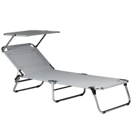 Amigo Top solsäng grå