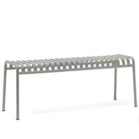 Palissade bänk ljusgrå