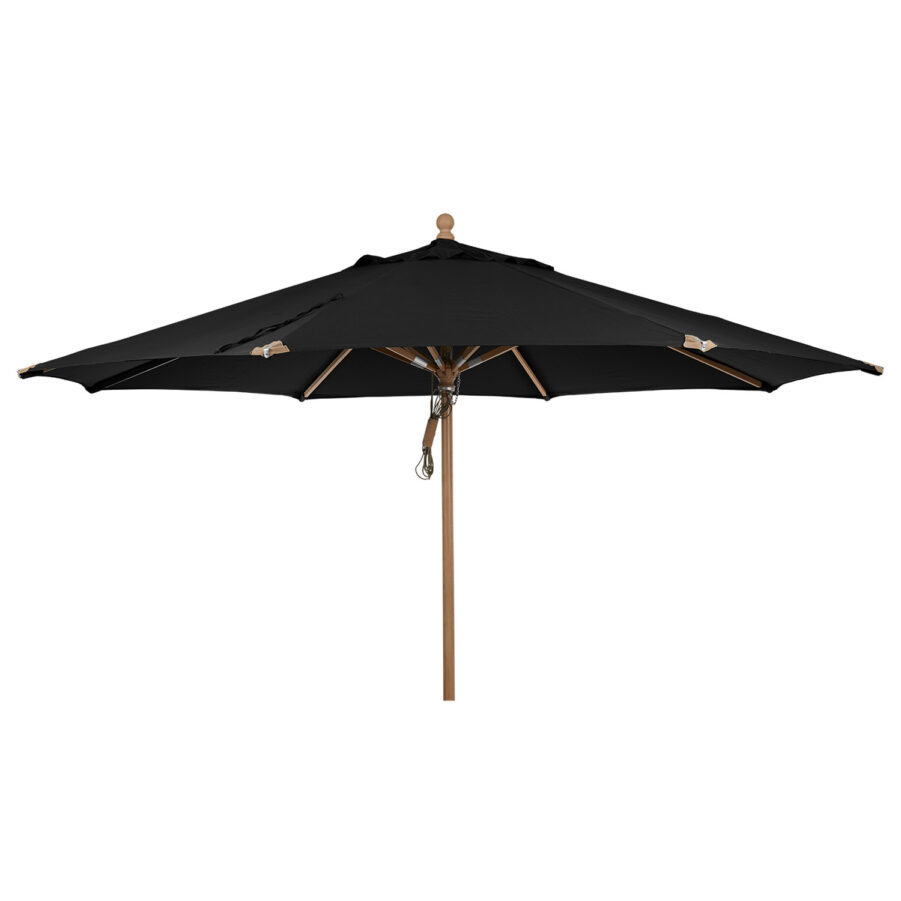 Brafab Parma parasoll svart Ø350 cm
