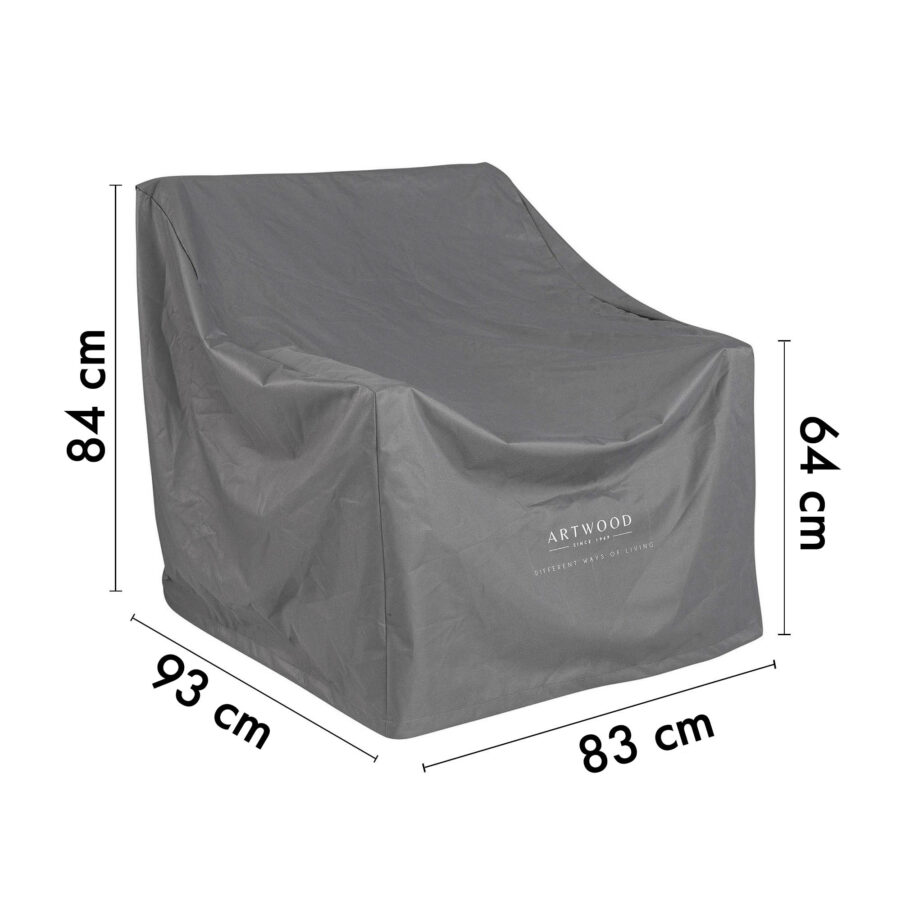 12-00003-PC Artwood möbelskydd för fåtöljer 83x93 cm höjd 64/84 cm