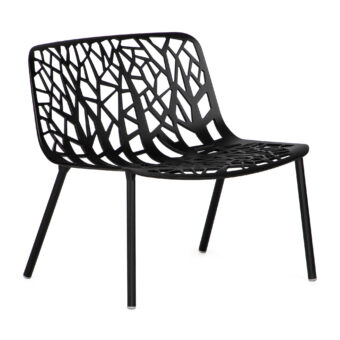 Forest loungestol i svart från Fast.