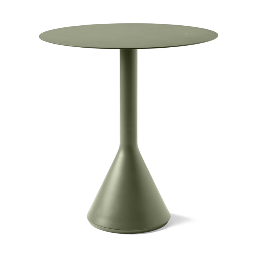 Palissade Cone cafébord i färgen olivgrön.