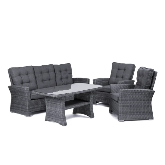 Hacienda soffgrupp i mörkgrått från Atleve.