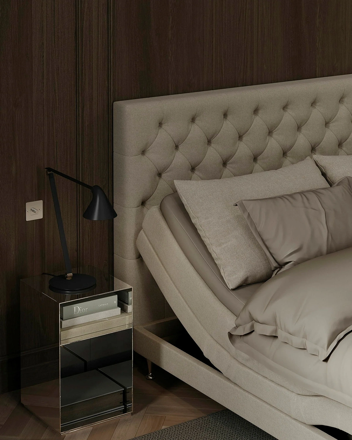 CDB Saltö ställbar dubbelsäng