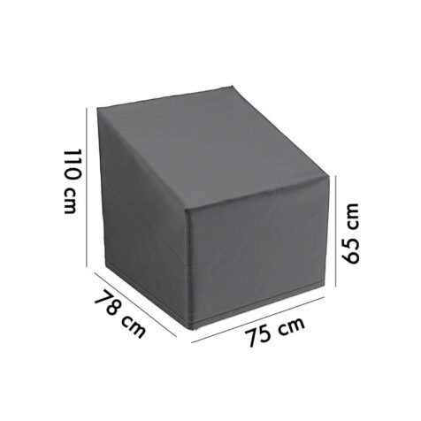 Aerocover möbelskydd för loungefåtölj, 75x78 höjd 65/110 cm