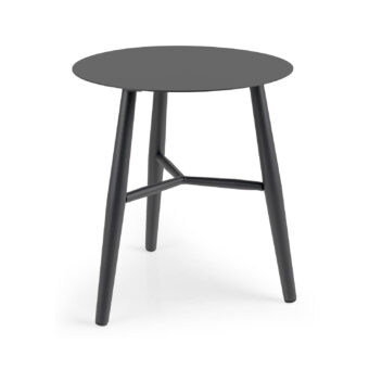 Vannes bord antracit Ø45 cm