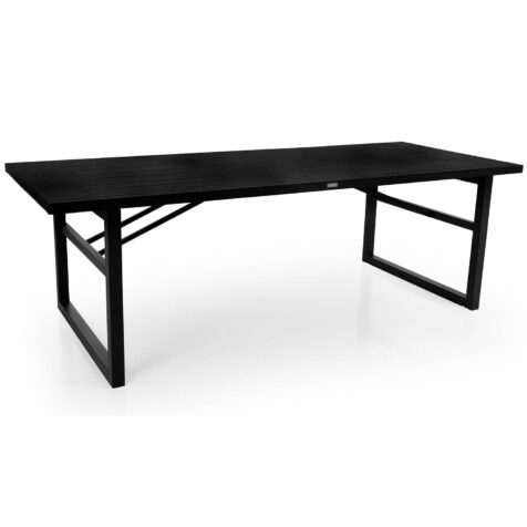 Brafab Vevi bord svart aluminium 230x95 cm
