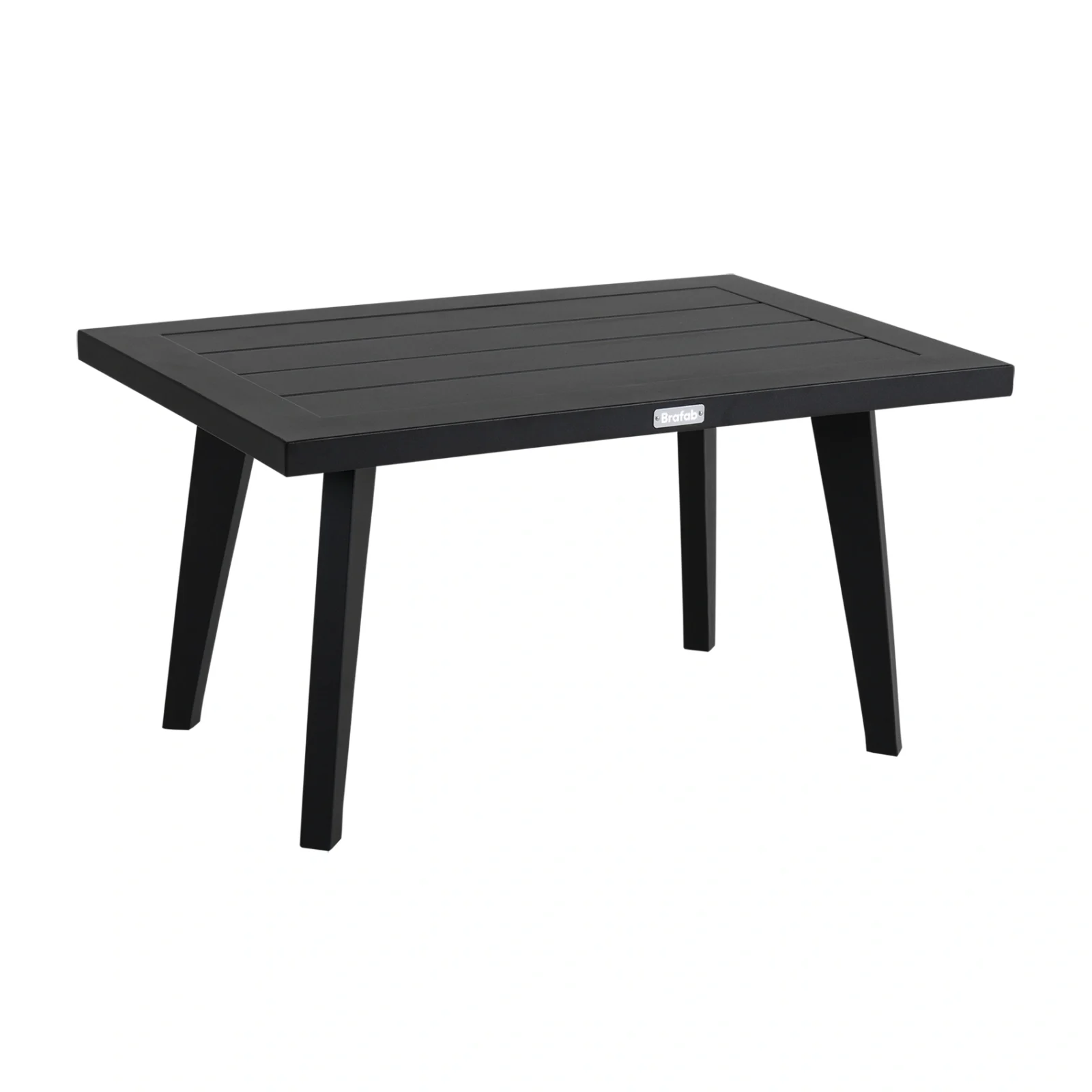 Villac soffbord svart 75x50 cm