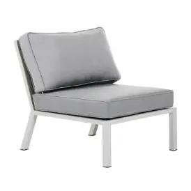 Belfort mittdel vit/pärlgrå