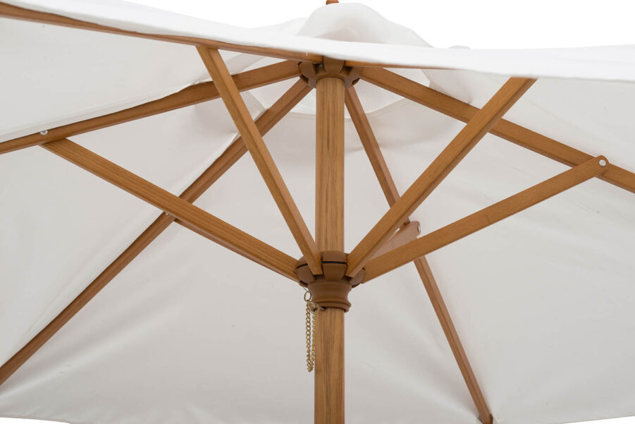 Hillerstorp Träparasoll Ø210 cm natur